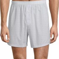 Stafford Woven Mens Big and Tall 4 Pack Boxers