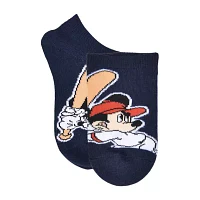 6 Pair No Show Socks Boys Mickey Mouse