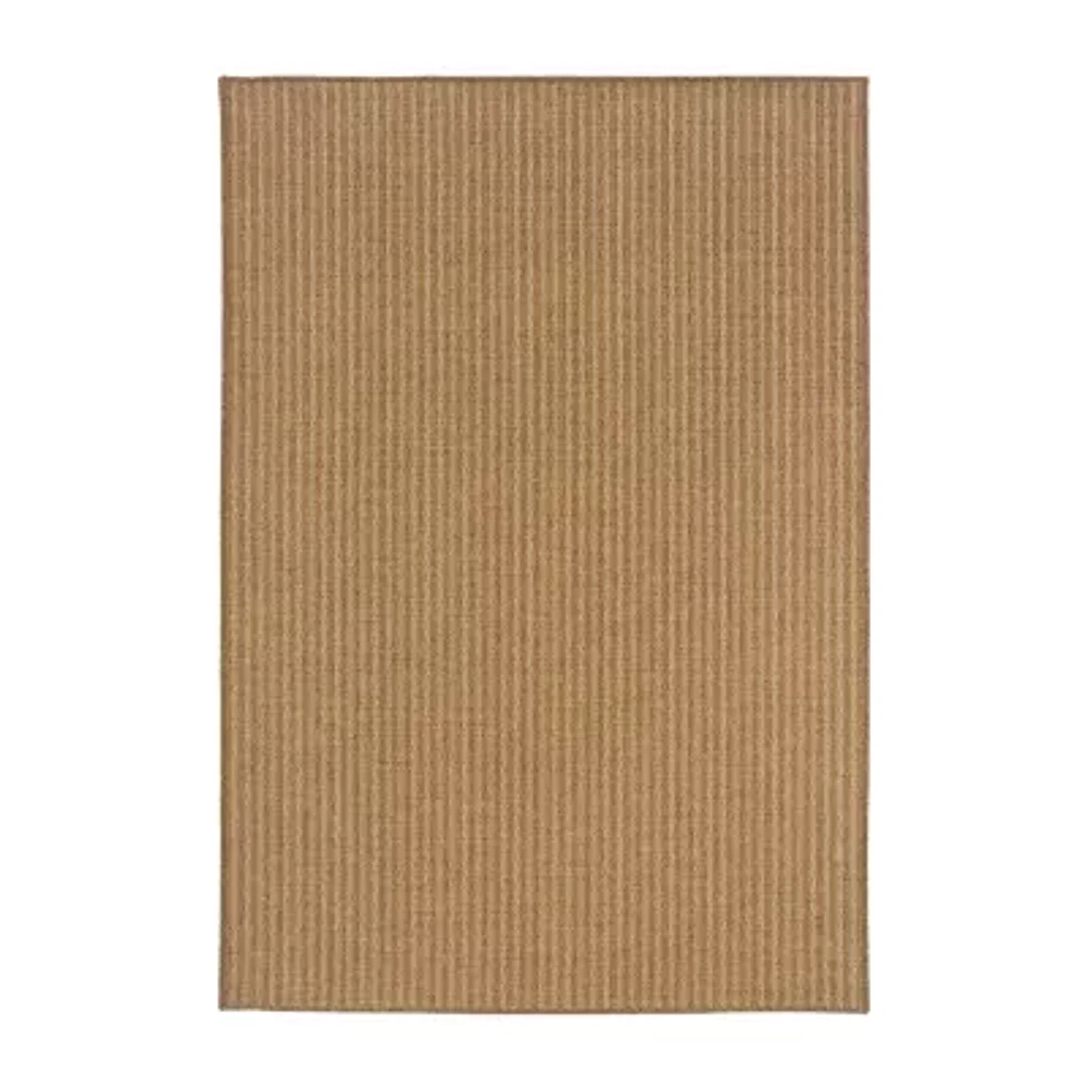 Covington Home Kehlani Vertical Stripe Indoor Outdoor Rectangular Area Rug