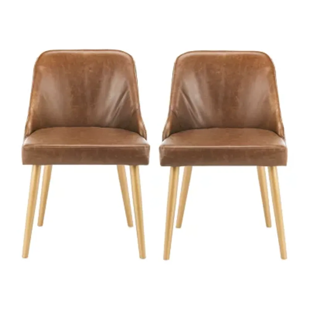 Lulu Faux Leather Upholstered Dining Chair