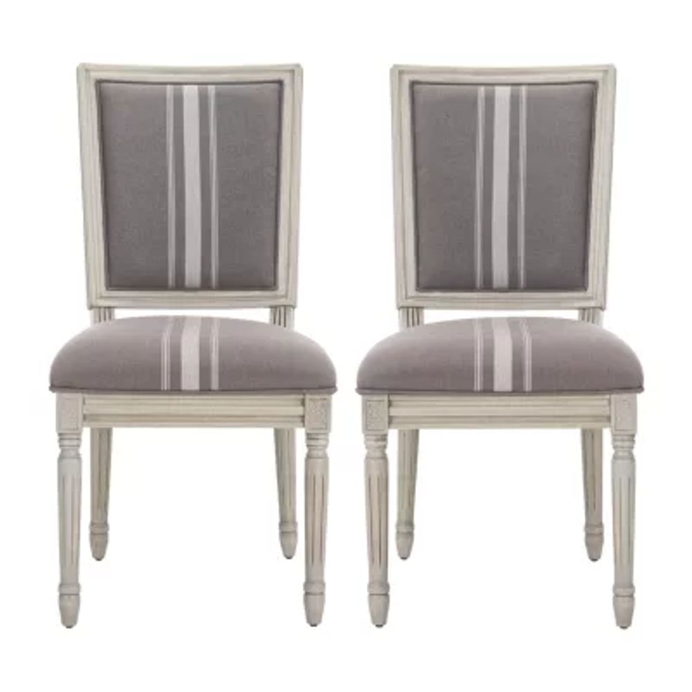 Buchanan Linen Upholstered Side Chair