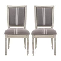 Buchanan Linen Upholstered Side Chair