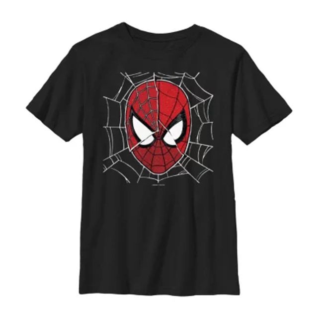 Mad Engine Little Big Kid Boys Crew Neck Short Sleeve Spiderman