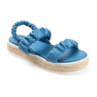 Journee Collection Womens Knowles Heeled Sandals