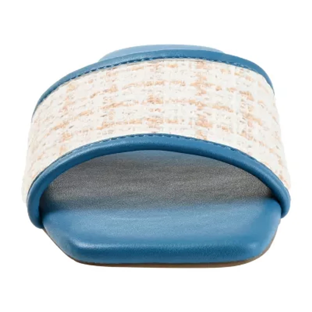 Journee Collection Womens Mikala Flat Sandals