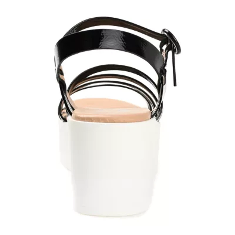 Journee Collection Womens Miragge Strap Sandals