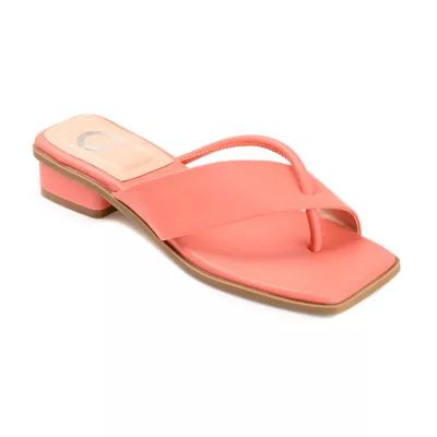 Journee Collection Womens Mina Heeled Sandals