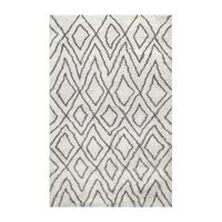 nuLoom Willette Diamond Shaggy Rectangular Rug