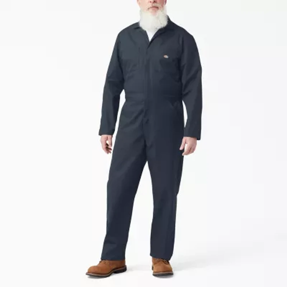 Dickies Deluxe Blended Mens Big and Tall Long Sleeve Workwear Coverall