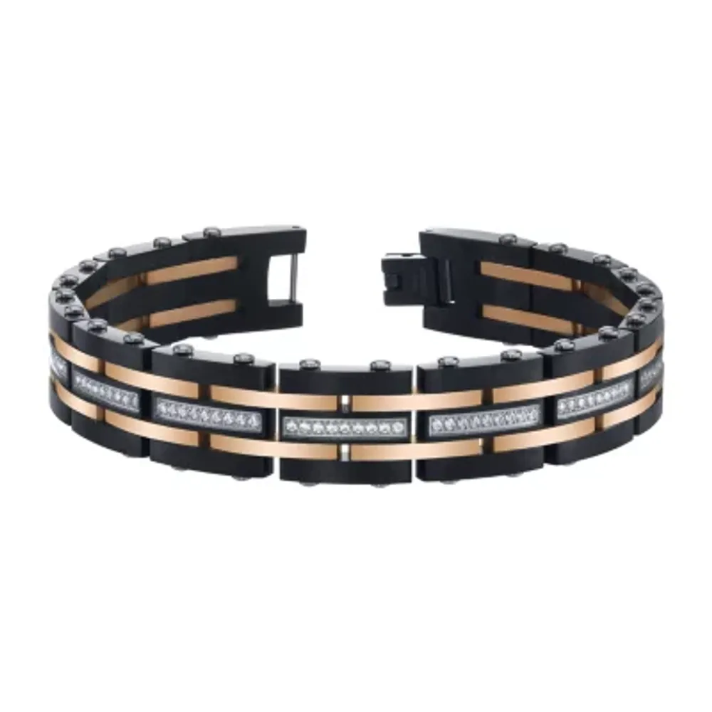 8 1/2 Inch Mens Stainless Steel 8 1/2 Inch Link Bracelet