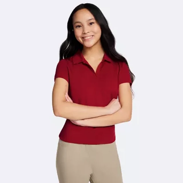 Short Sleeve Polo Jcpenney Ladies Polo Shirts IZOD Juniors