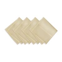 Elrene Home Fashions Elegance Plaid Damask Set of 4 Napkin