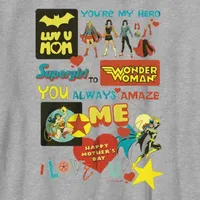 Little & Big Boys Crew Neck Short Sleeve DC Comics Graphic T-Shirt