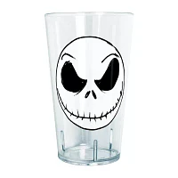 Disney Collection Nightmare Before Christmas Big Face Jack 24 Oz Tritan Cup 4pc Set