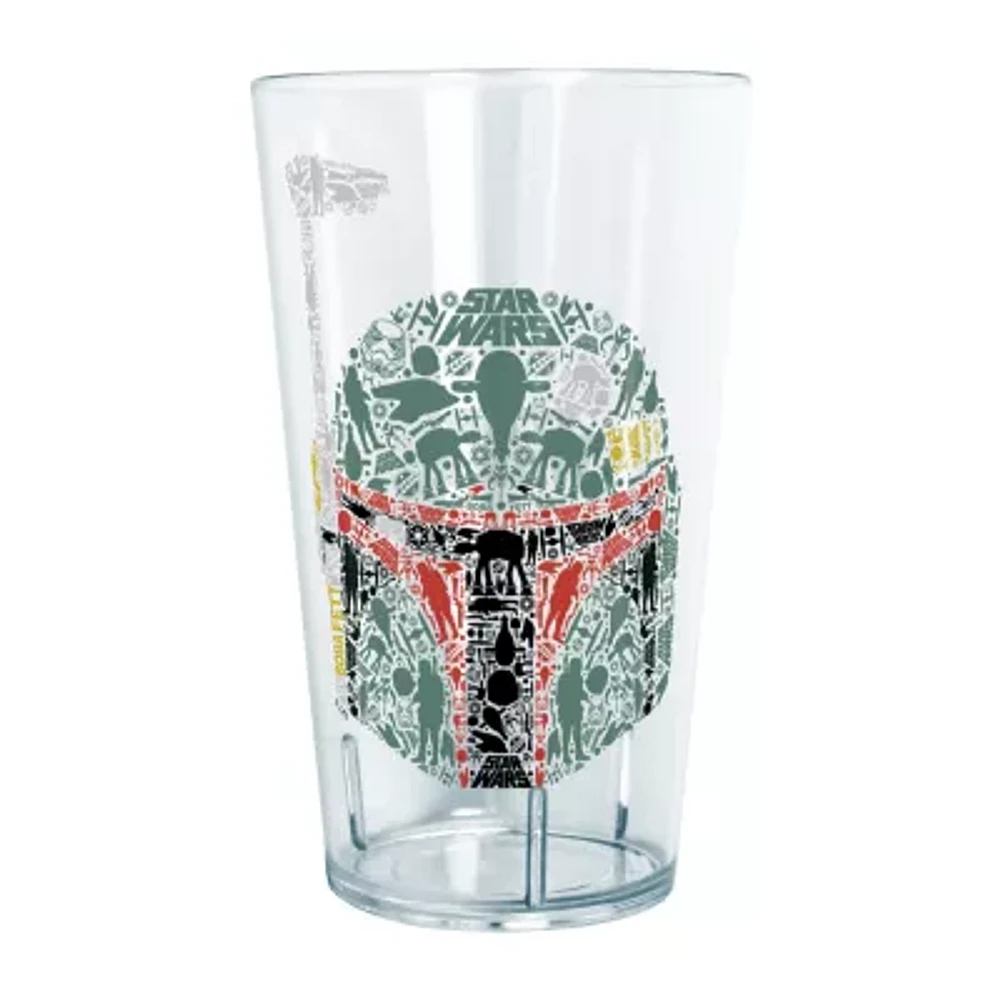 Disney Collection Star Wars Boba Icons 24 Oz Tritan Cup 4pc Set