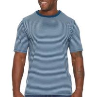 Arizona Big and Tall Mens Crew Neck Short Sleeve Easy-on + Easy-off Adaptive T-Shirt