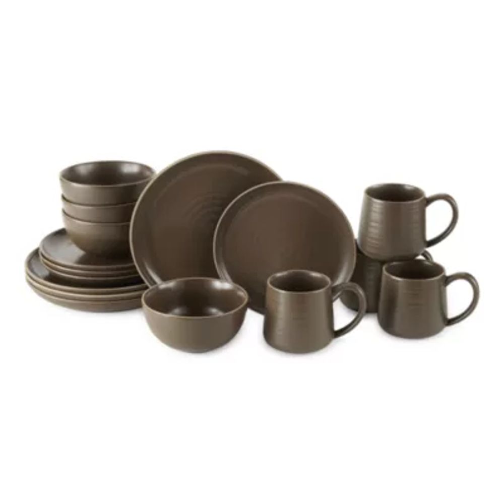 Linden Street Harper 16-pc. Stoneware Dinnerware Set