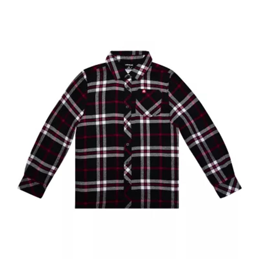 Airwalk Big Kid Boys Long Sleeve Regular Fit Button-Down Shirt