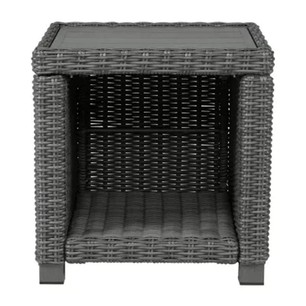 Signature Design by Ashley® Elite Park Weather Resistant Patio Side Table