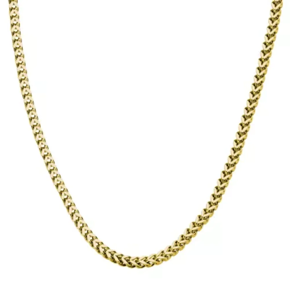 Mens Stainless Steel Hypoallergenic 24 Inch Snake Chain Necklace