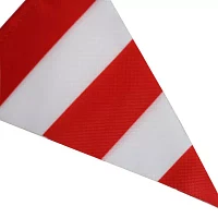 National Tree Co. 6ft Patriotic Flag Gnome Christmas Indoor Outdoor Garland