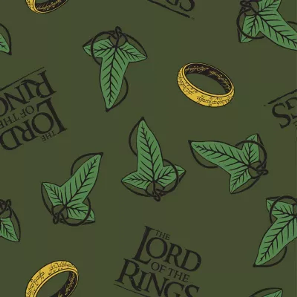Lord Of The Rings Mens Fleece 1 Pair Pajama Pants