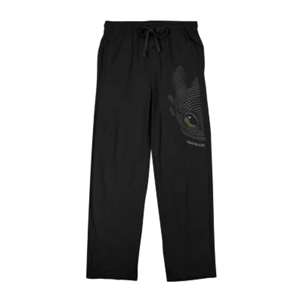 Dragon Toothless Mens Fleece 1 Pair Pajama Pants