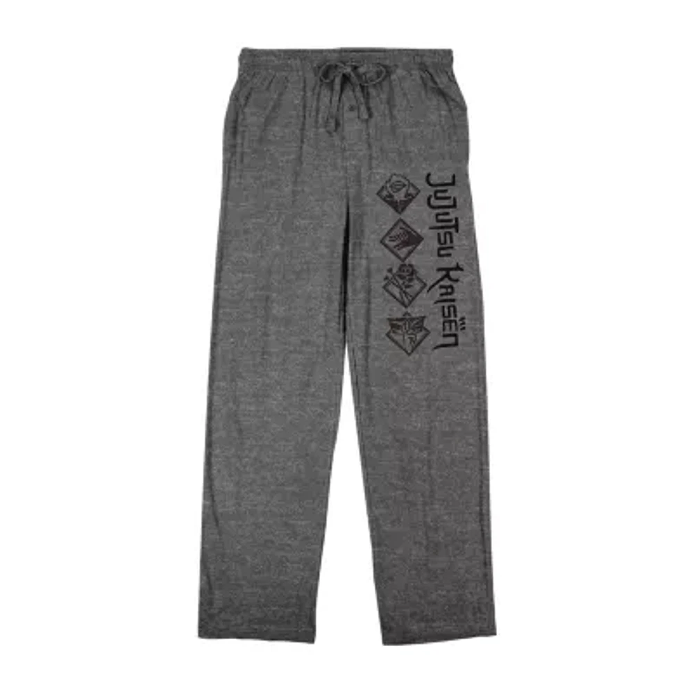 Jujutsu Kaisen Mens Fleece 1 Pair Pajama Pants