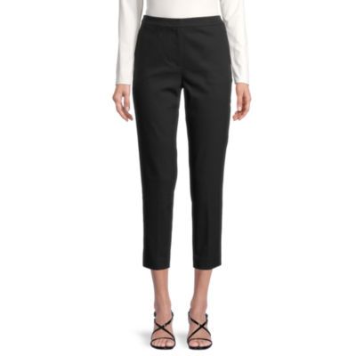 Worthington Womens Mid Rise Slim Pant-Tall