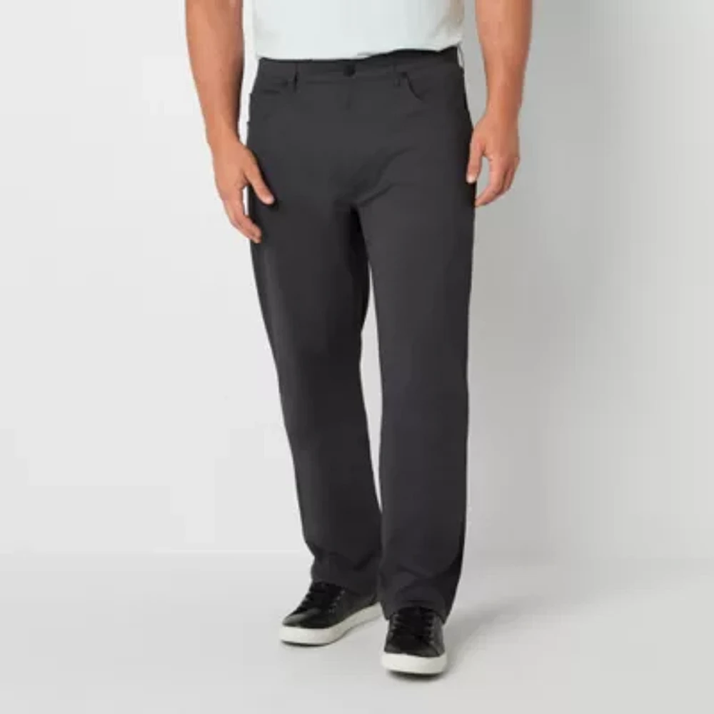 Stylus Mens Athletic Fit Big and Tall Flat Front Pant