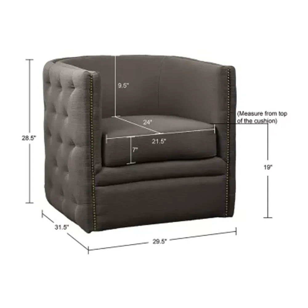 Madison Park Wilmette Swivel Armchair