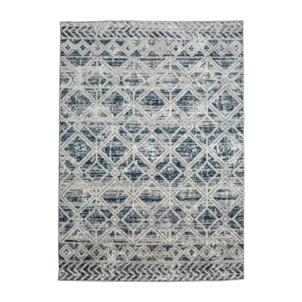 Radici Livigno Geometric 5X7 Indoor Rectangular Area Rug