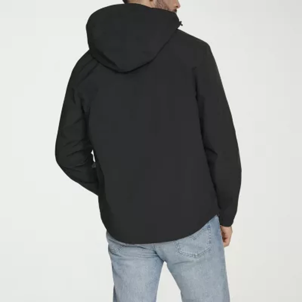 Levi's Mens Hooded Water Resistant Midweight Raincoat