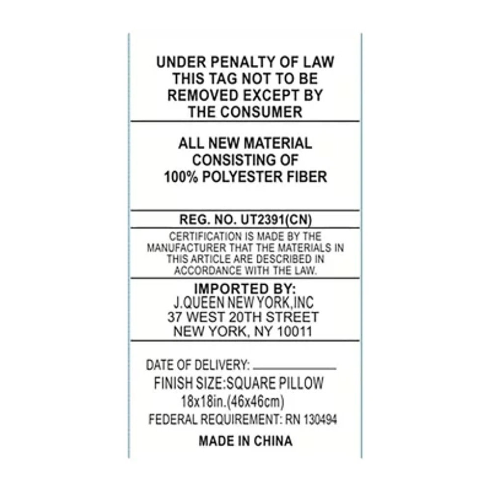 Queen Street Tahiti Square Throw Pillow