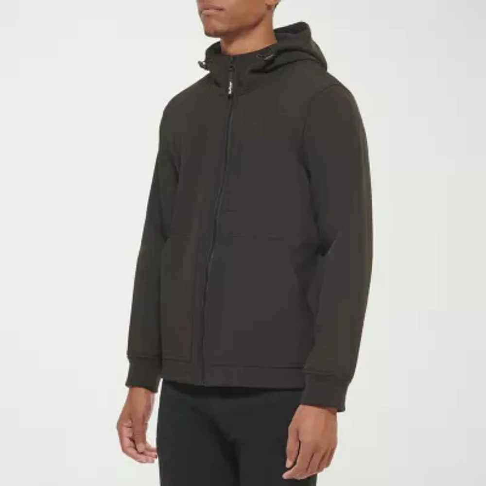 Levi's Mens Hooded Water Resistant Midweight Softshell Jacket