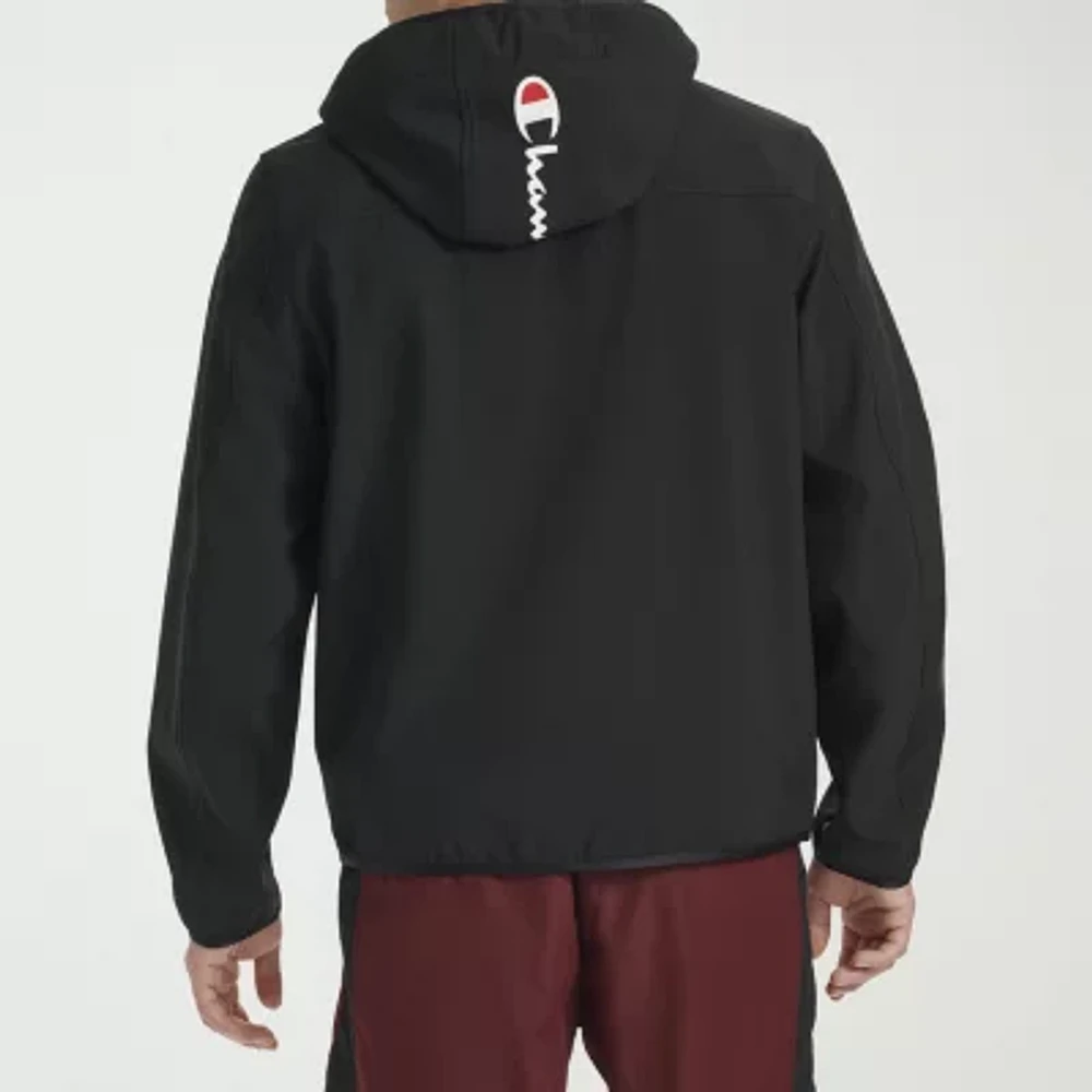 Champion Mens Hooded Water Resistant Midweight Softshell Jacket