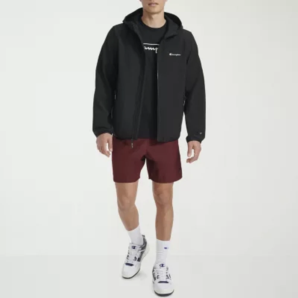 Champion Mens Hooded Water Resistant Midweight Softshell Jacket