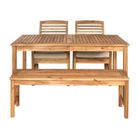 Willard Collection 4-pc. Weather Resistant Dining Set