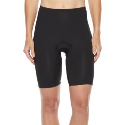 Xersion Padded Cycling Womens 7 1/2" High Rise Quick Dry Bike Short