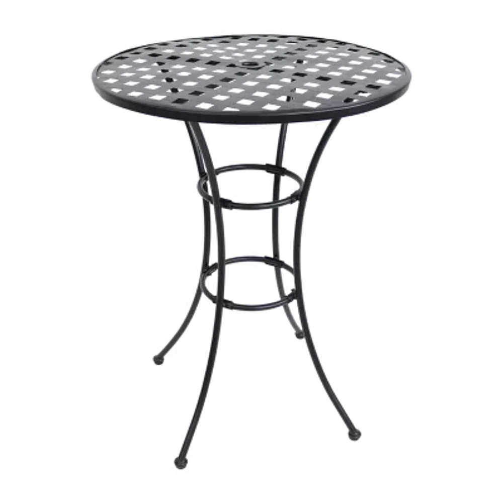 Weather Resistant Iron Side Table