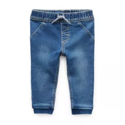 Okie Dokie Baby Boys Tapered Regular Fit Pull-On Pant