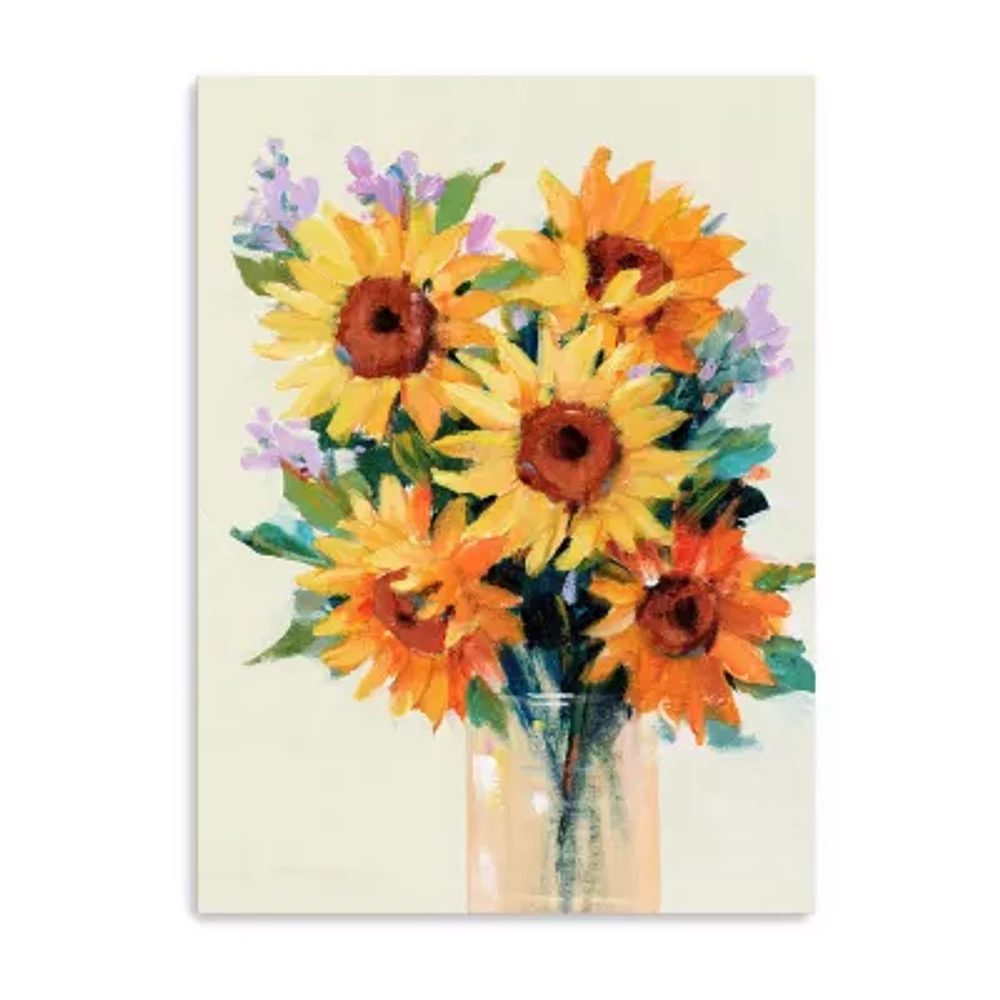 Fresh Cut Flowers II Canvas Art