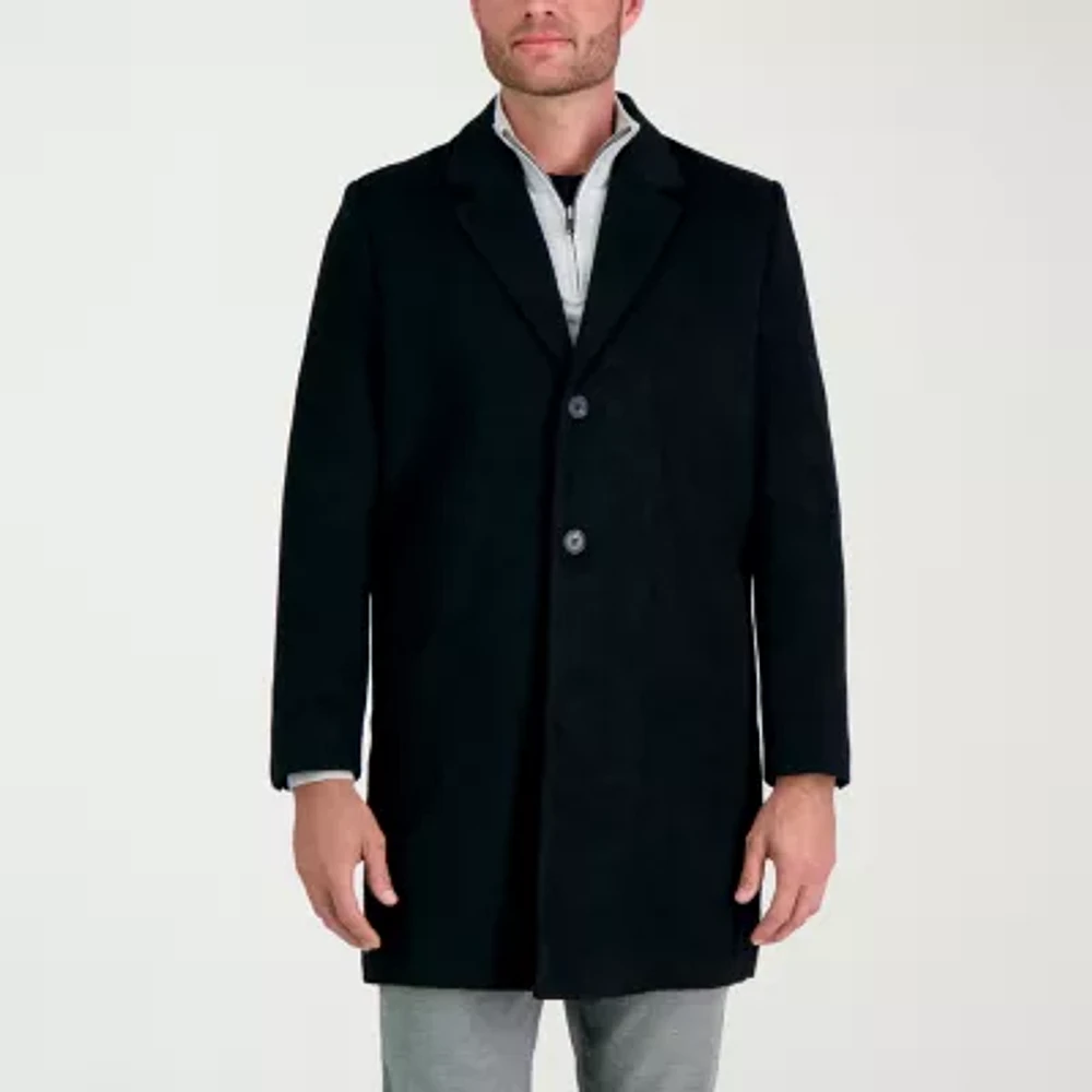 Haggar Premium Mens Lightweight Topcoat Coat JMH