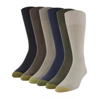 Gold Toe Stanton Mens 6 Pair Crew Socks