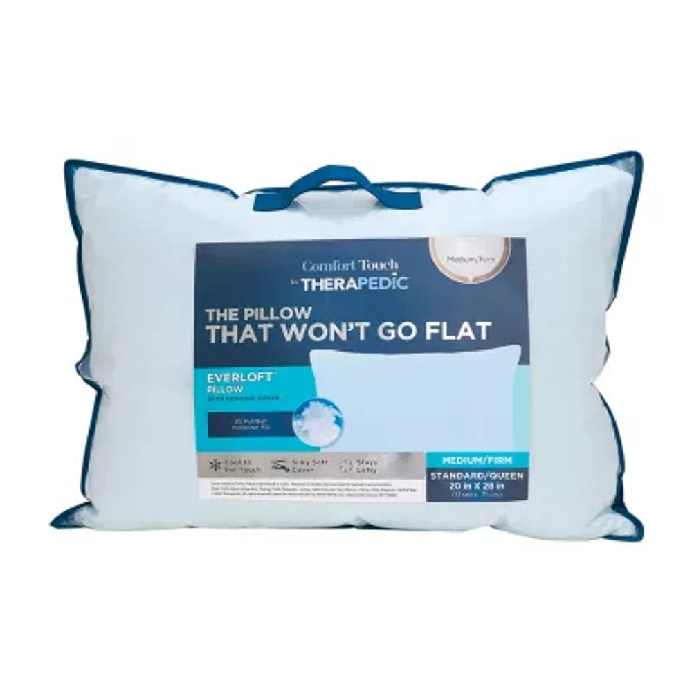 Comfort Touch by Therapedic™ Everloft Down Alternative Medium/Firm Bed Pillow