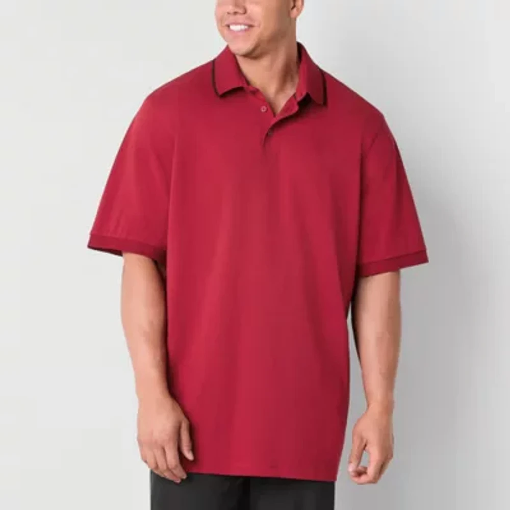 Shaquille O'Neal XLG Big and Tall Mens Regular Fit Short Sleeve