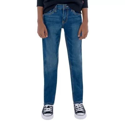 Levi's Big Boys Adjustable Waist Stretch Fabric Performance 511 Slim Fit Jean