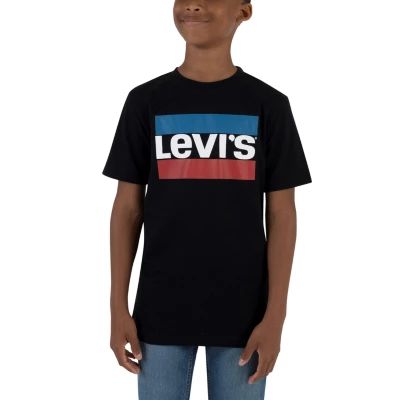 Levi's Big Kid Boys Crew Neck Short Sleeve Regular Fit Graphic T-Shirt