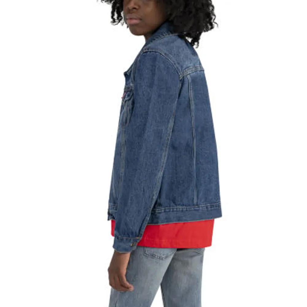 Levi's Big Kid Boys Denim Lightweight Trucker Jacket
