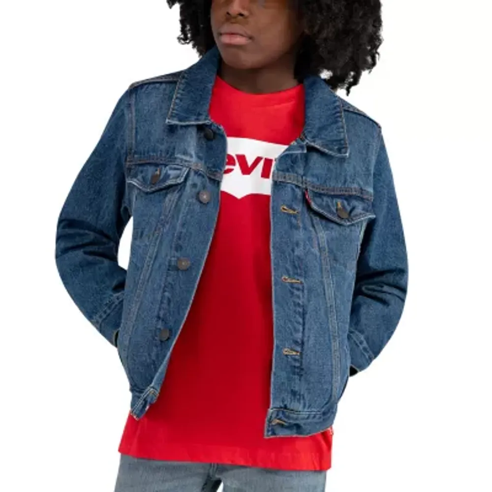 Levi's Big Kid Boys Denim Lightweight Trucker Jacket